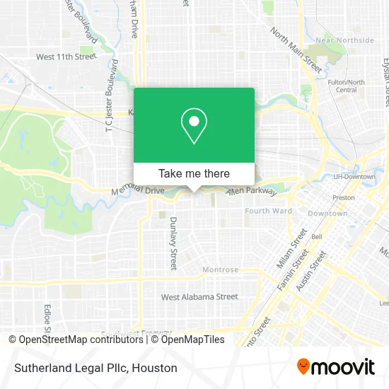 Sutherland Legal Pllc map