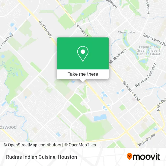 Rudras Indian Cuisine map