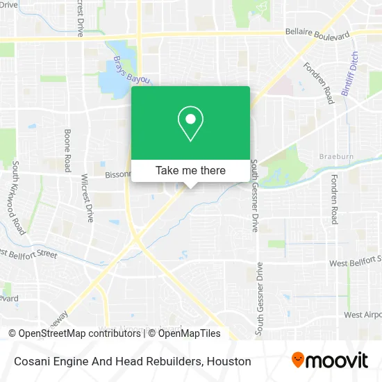 Cosani Engine And Head Rebuilders map