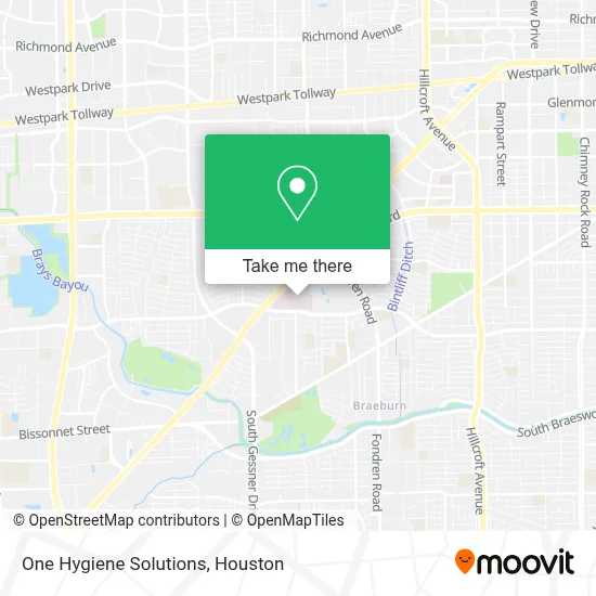 One Hygiene Solutions map
