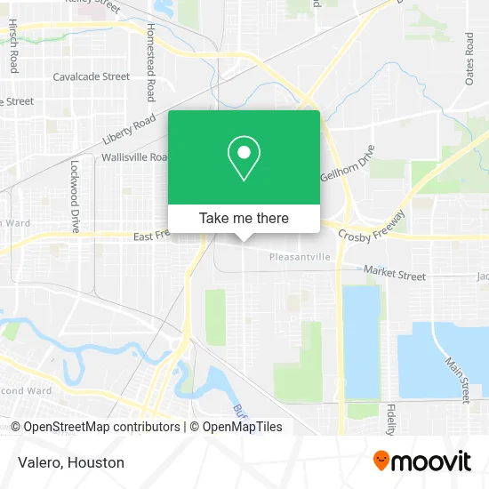 Valero map
