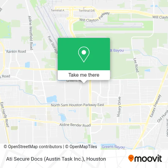 Ati Secure Docs (Austin Task Inc.) map