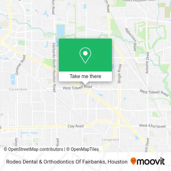 Rodeo Dental & Orthodontics Of Fairbanks map