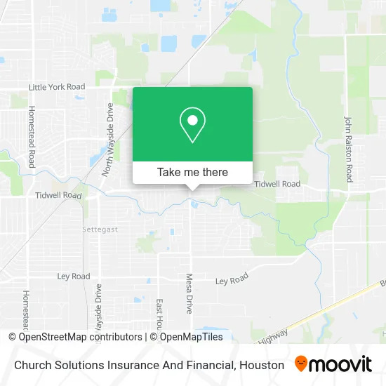 Church Solutions Insurance And Financial map
