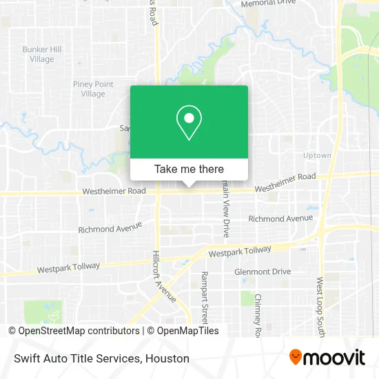 Swift Auto Title Services map