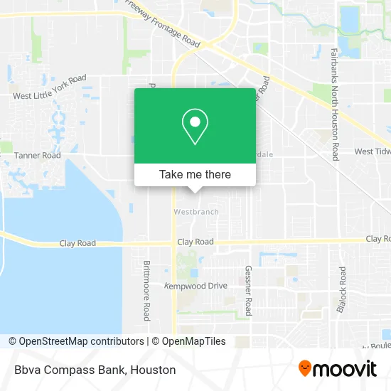 Bbva Compass Bank map