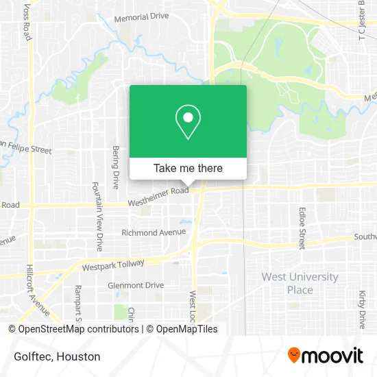 Golftec map
