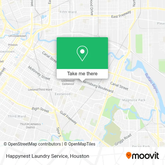 Happynest Laundry Service map
