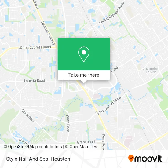 Style Nail And Spa map