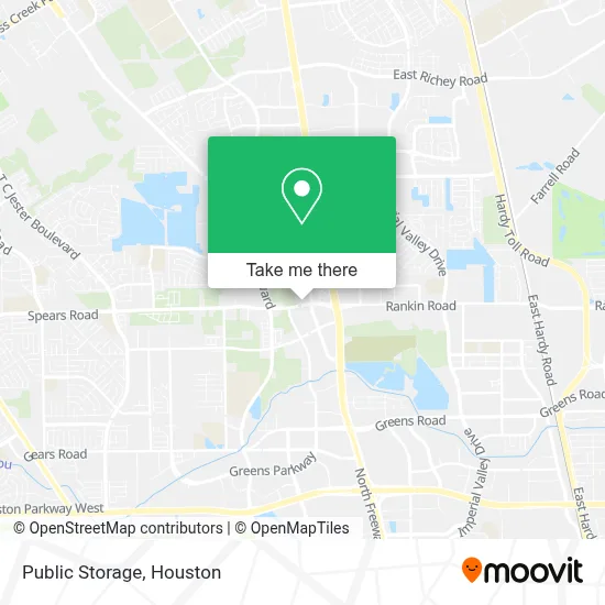 Public Storage map