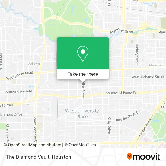 The Diamond Vault map