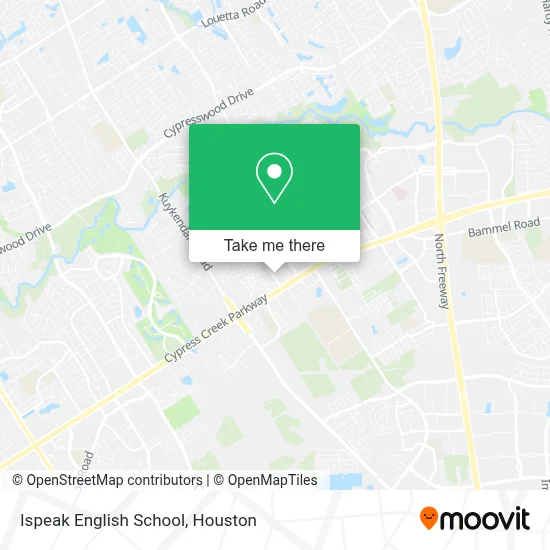 Ispeak English School map