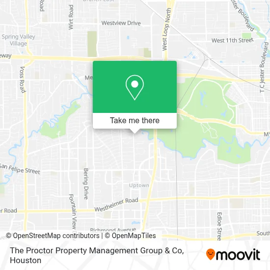 The Proctor Property Management Group & Co map