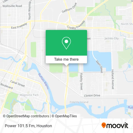 Power 101.5 Fm map