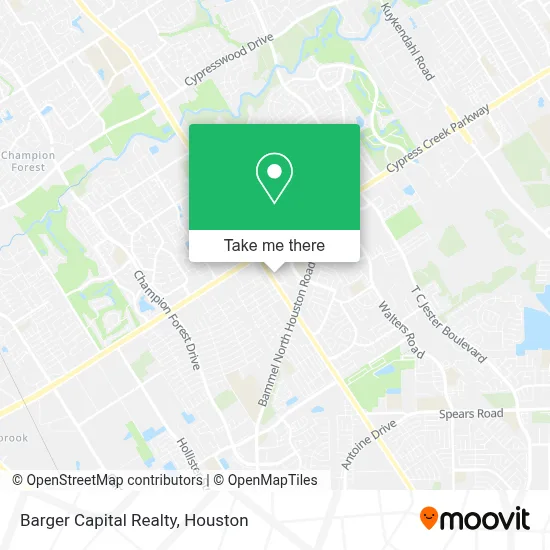 Barger Capital Realty map