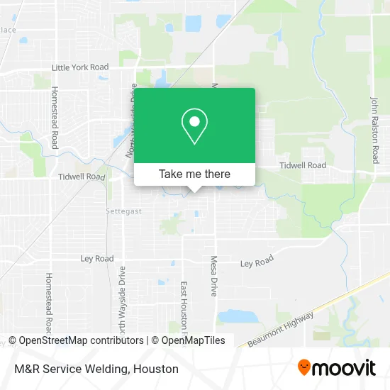M&R Service Welding map