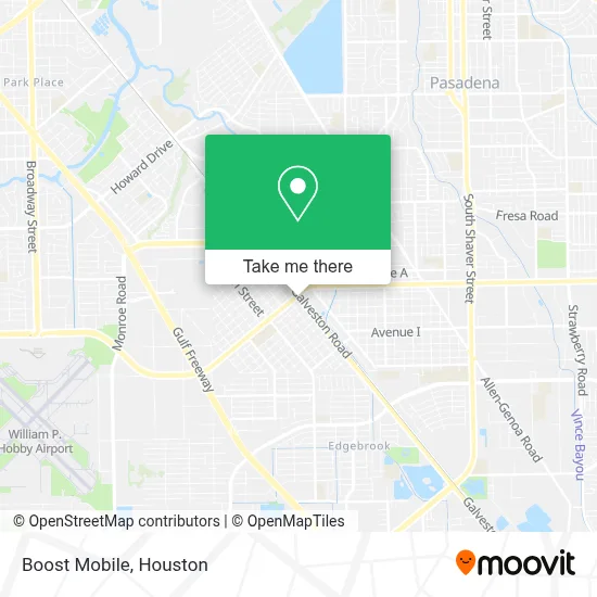 Boost Mobile map