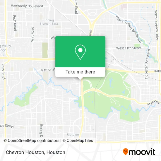 Chevron Houston map