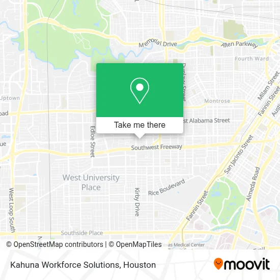 Kahuna Workforce Solutions map