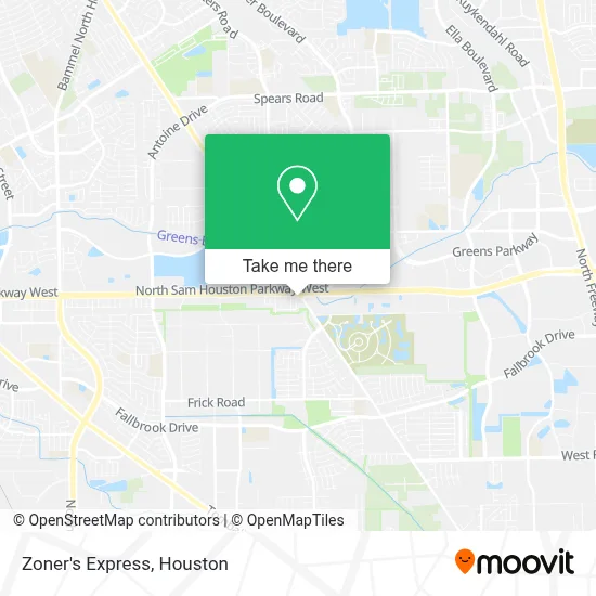 Zoner's Express map