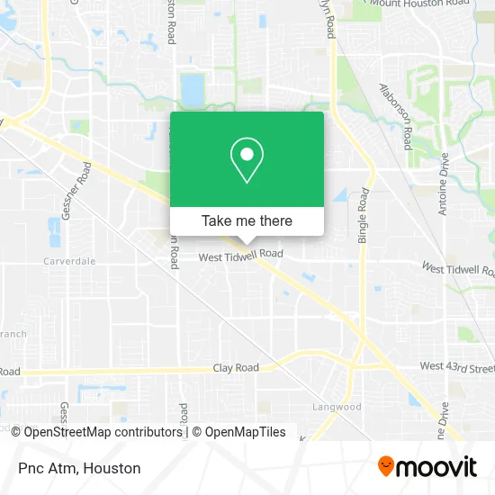 Pnc Atm map