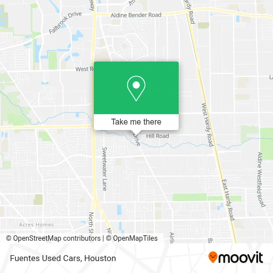 Fuentes Used Cars map