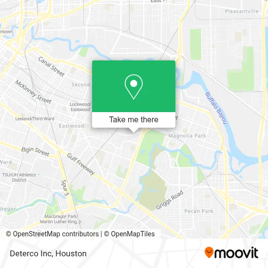 Deterco Inc map