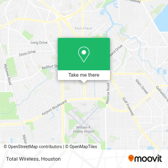 Total Wireless map
