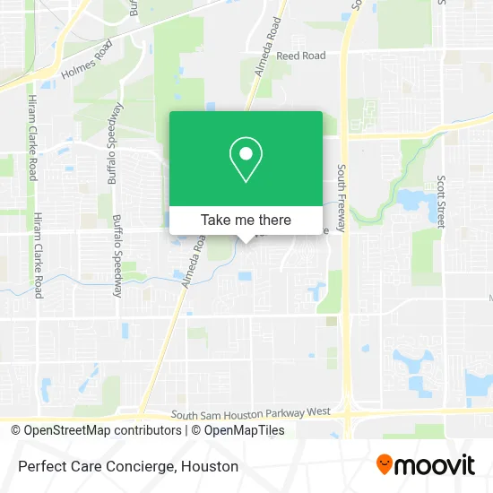Perfect Care Concierge map