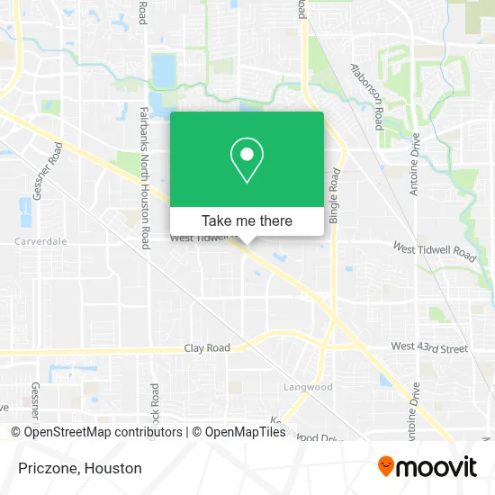 Priczone map