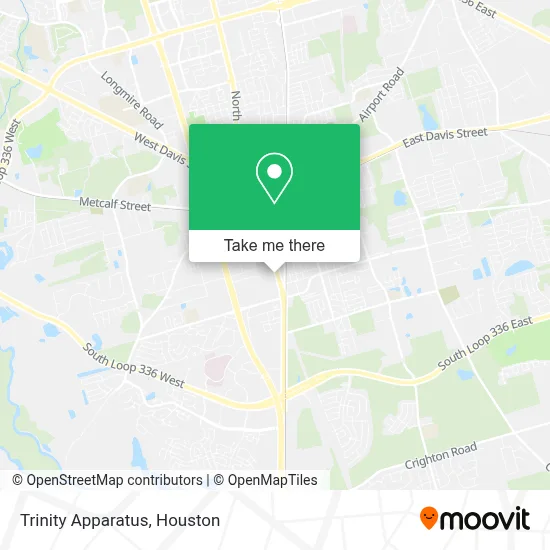 Trinity Apparatus map