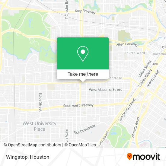 Wingstop map