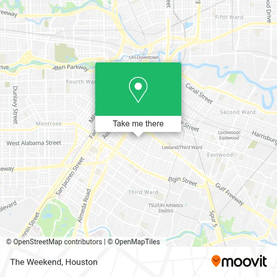 The Weekend map
