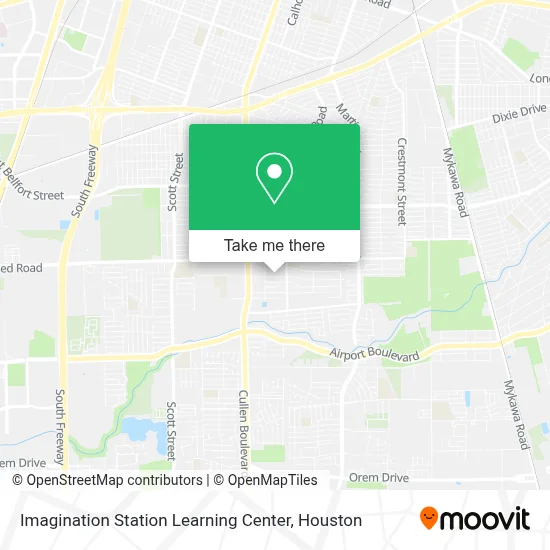 Imagination Station Learning Center map