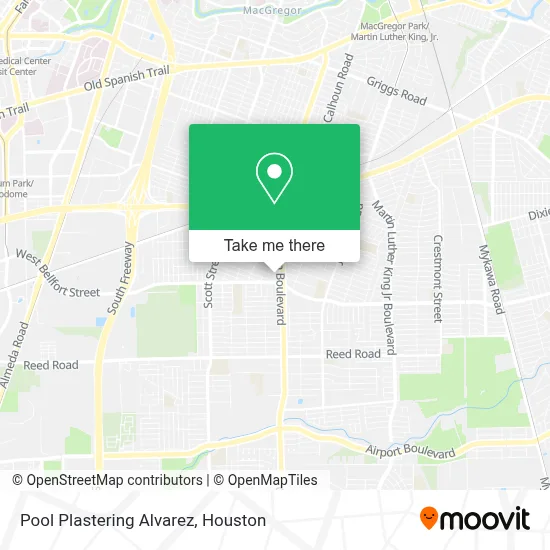 Pool Plastering Alvarez map