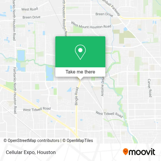 Cellular Expo map