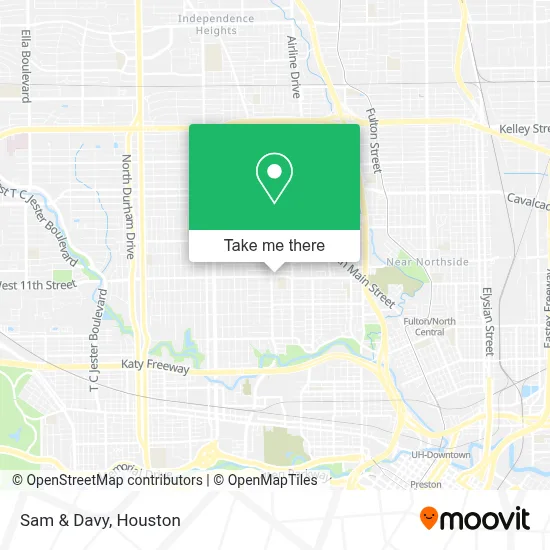 Sam & Davy map