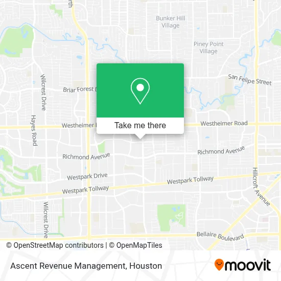 Ascent Revenue Management map