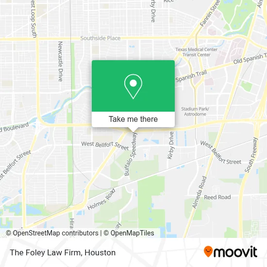 The Foley Law Firm map