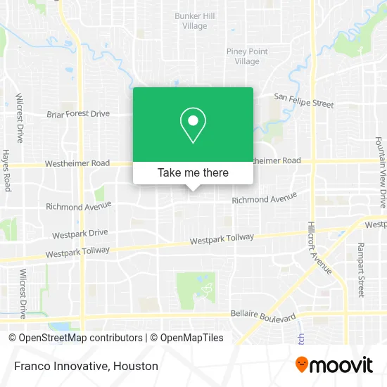 Franco Innovative map