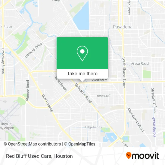 Red Bluff Used Cars map