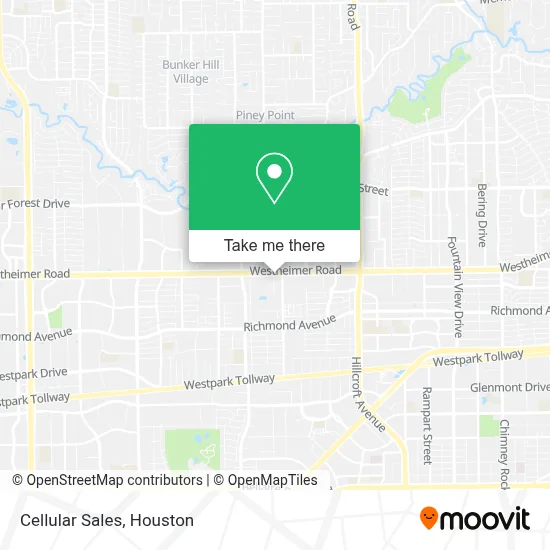 Cellular Sales map