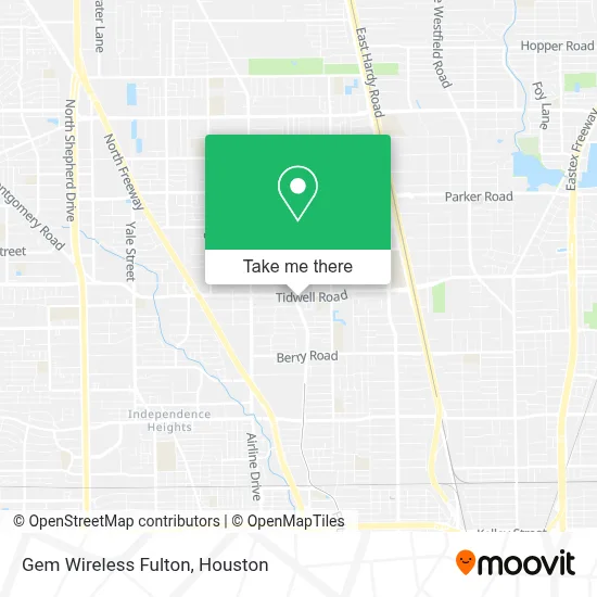 Gem Wireless Fulton map