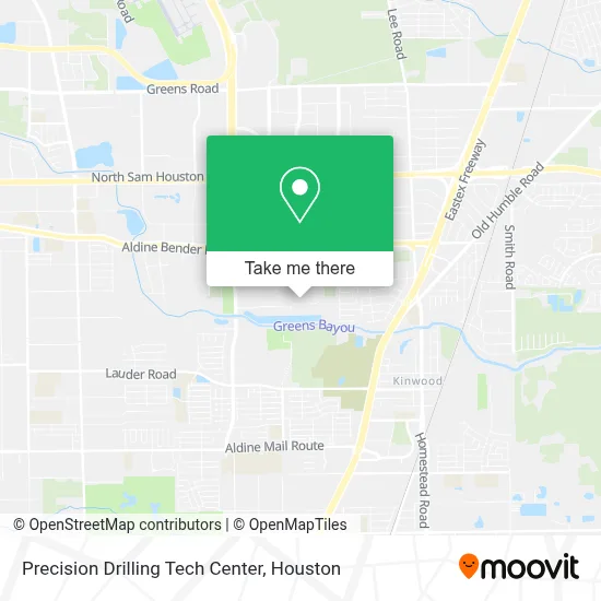 Precision Drilling Tech Center map