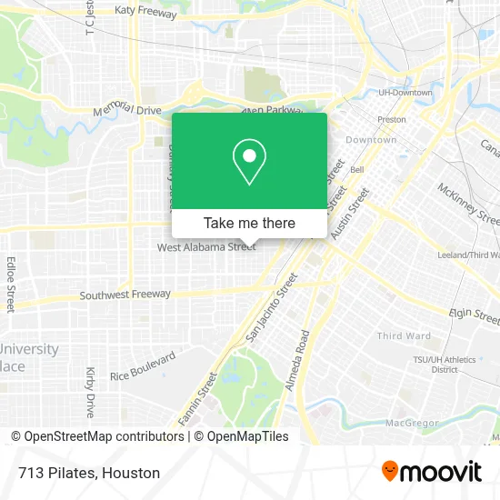 713 Pilates map