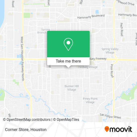 Corner Store map