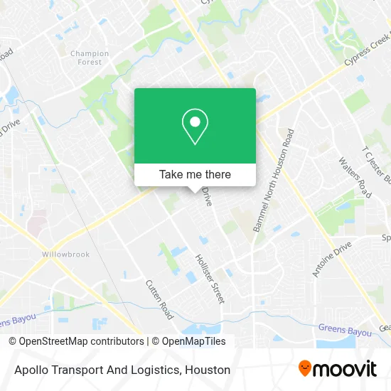 Apollo Transport And Logistics map