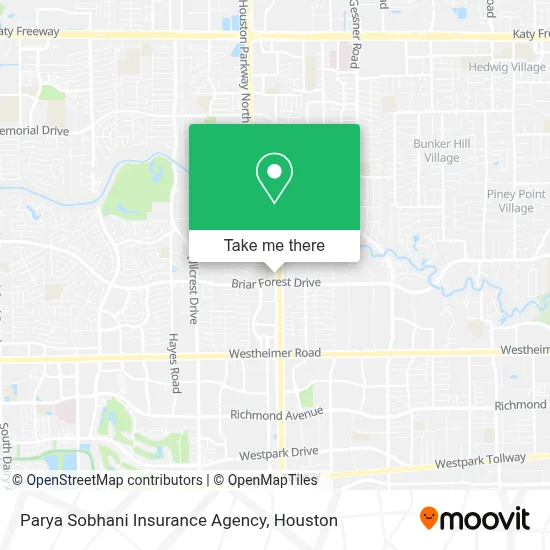 Parya Sobhani Insurance Agency map