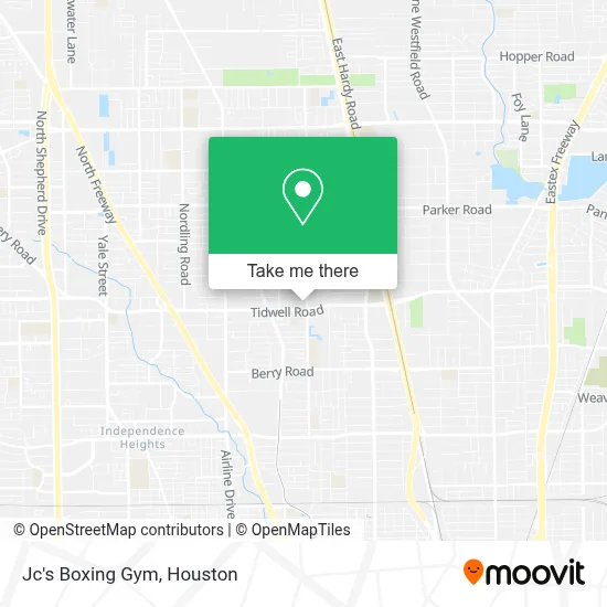 Jc's Boxing Gym map