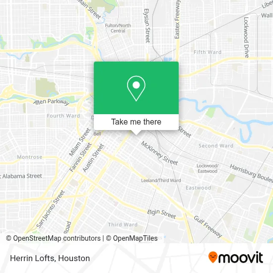 Herrin Lofts map